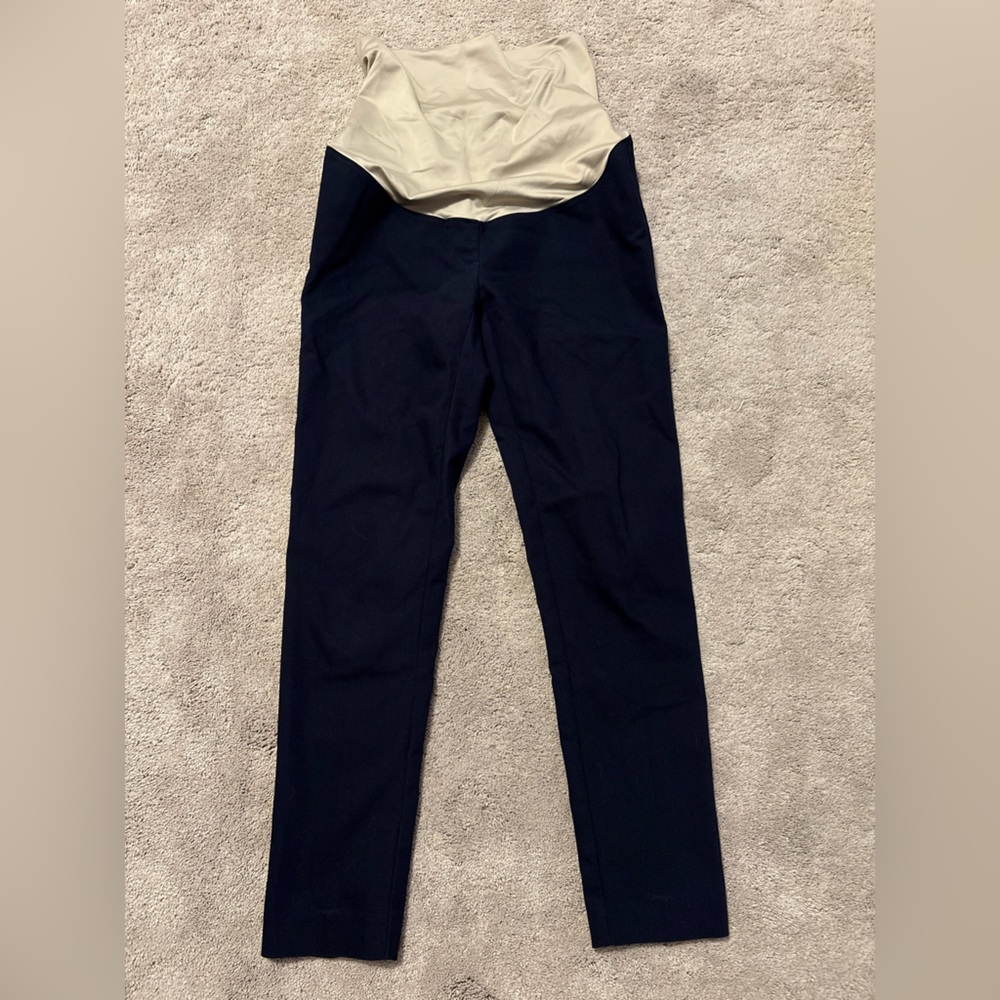 LOFT Navy Maternity Pants